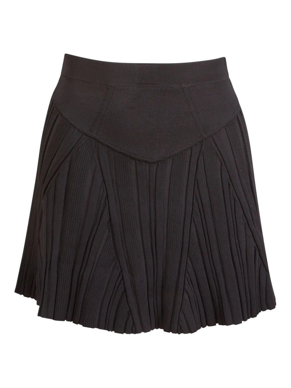 Ribbed Mini Skirt