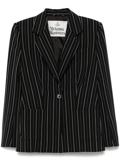 Striped Blazer