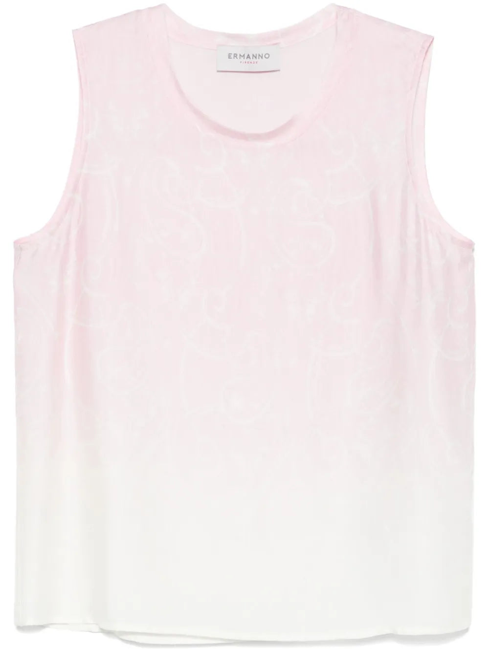 Paisley-Print Tank Top