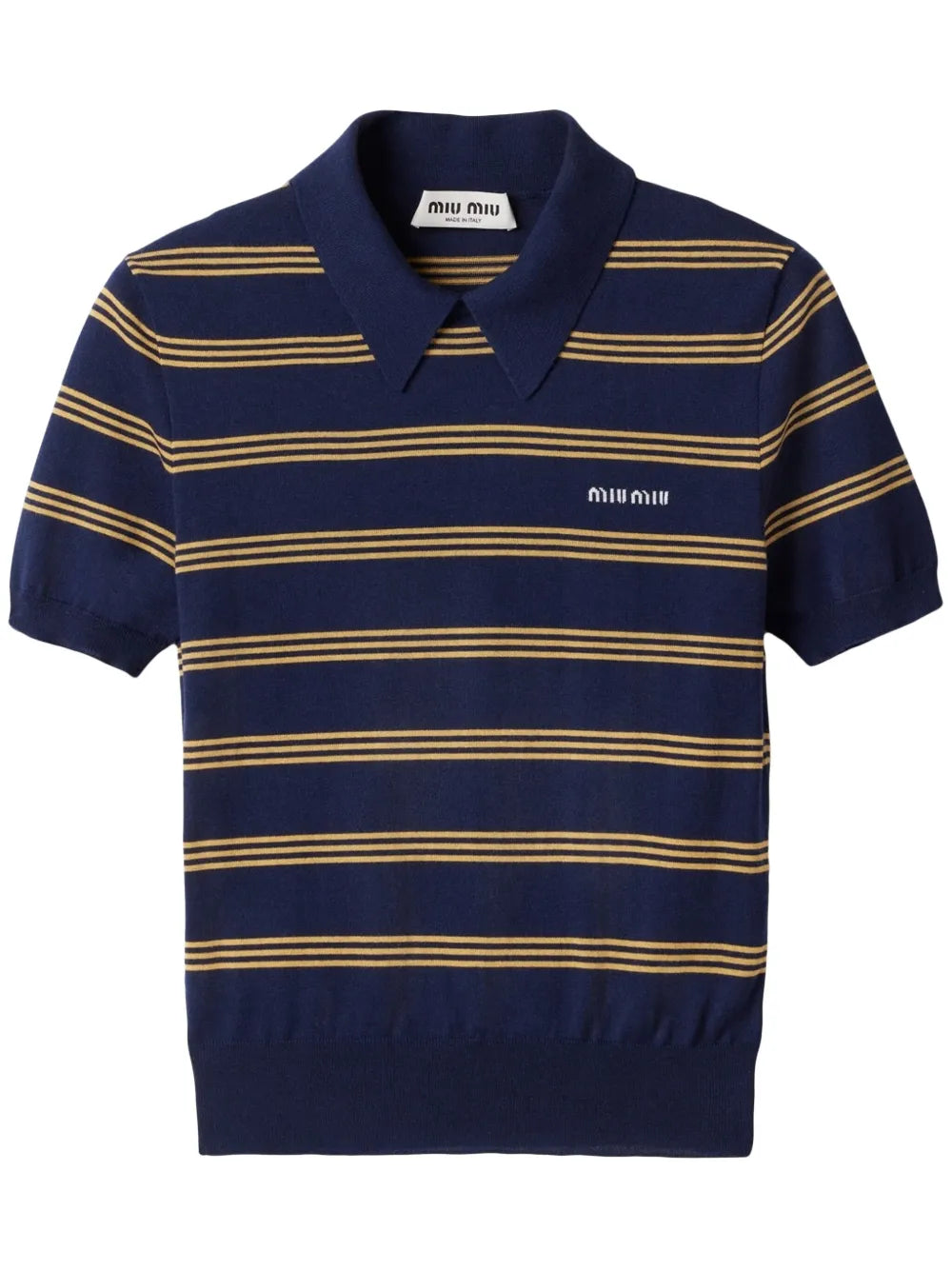 Striped Polo Top