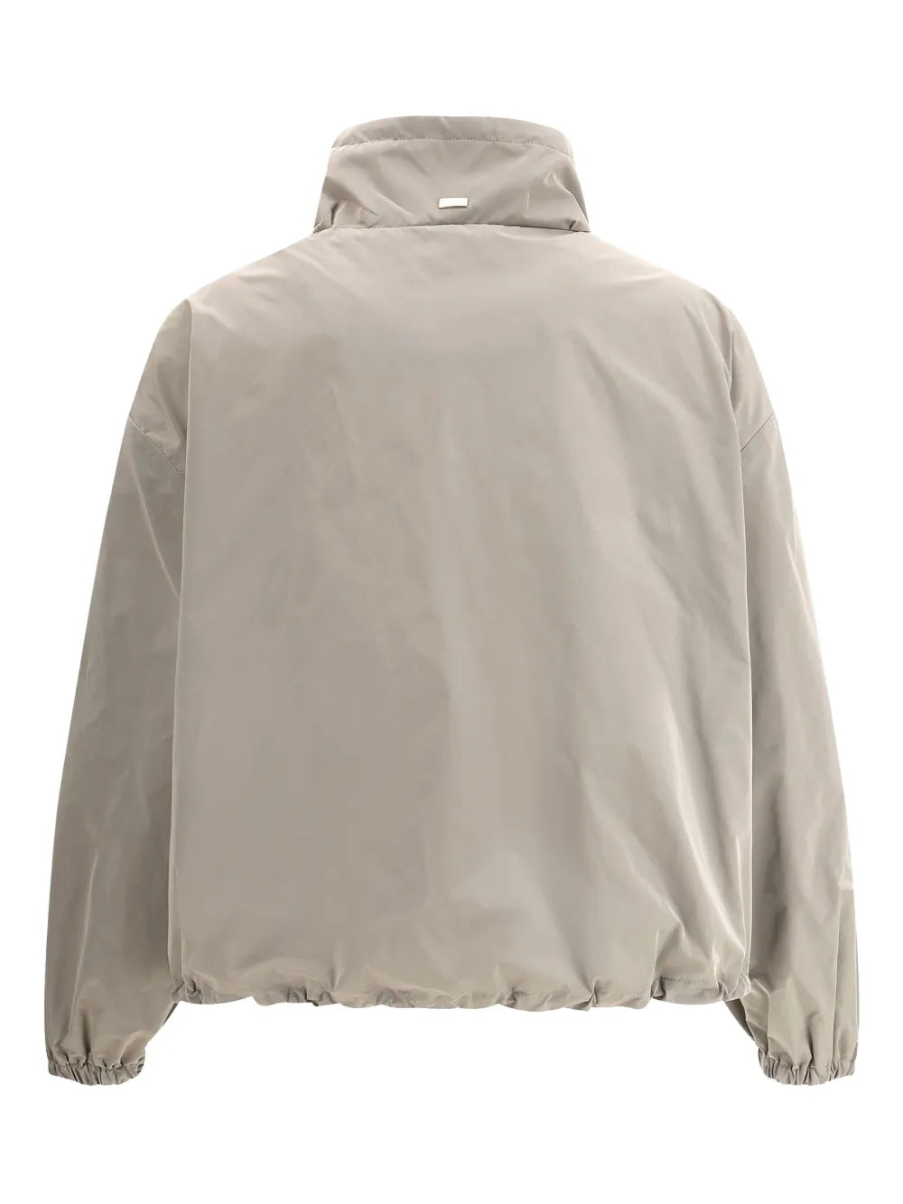 Drawstring-Collar Jacket