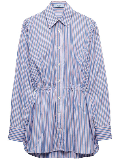 Striped Poplin Shirt