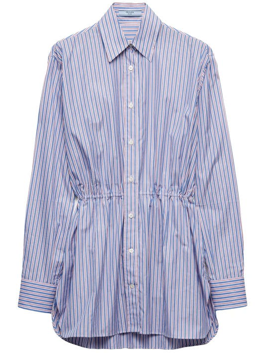 Striped Poplin Shirt