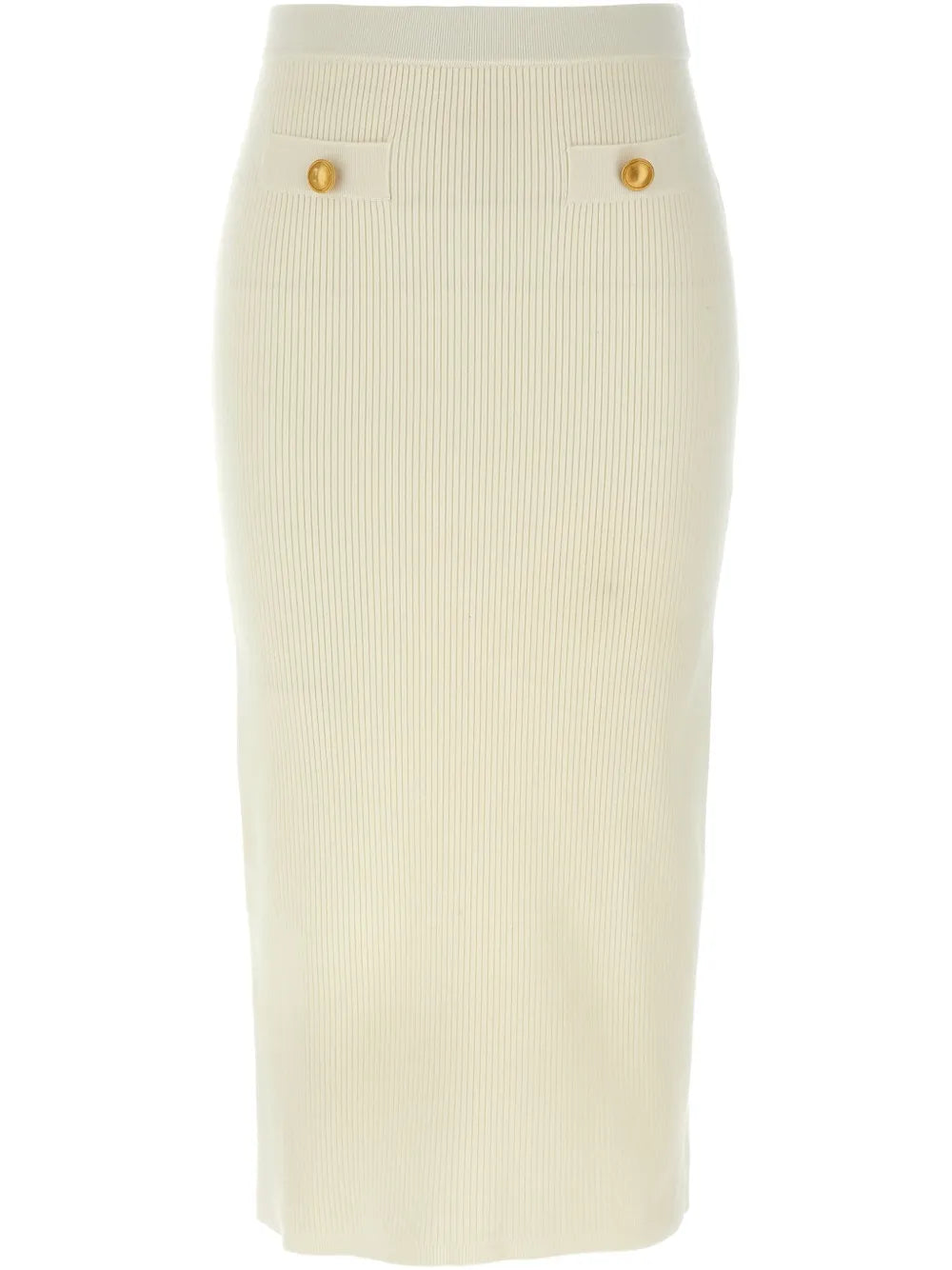 High Waisted Midi Skirt