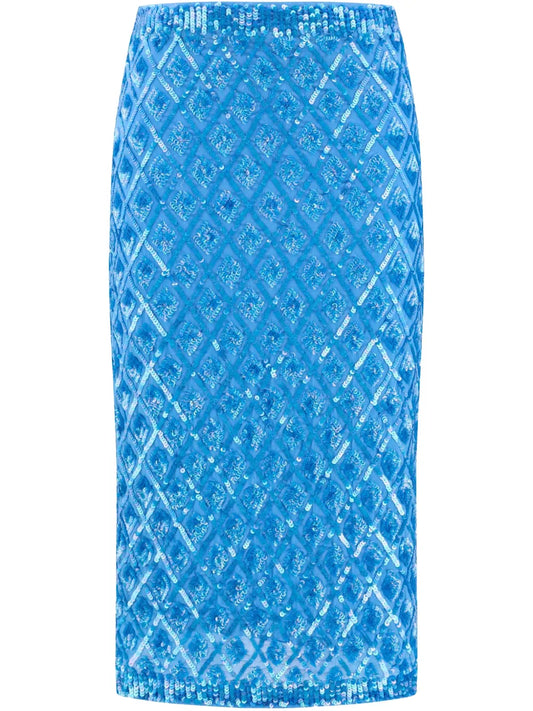 Sequined Midi Skirt