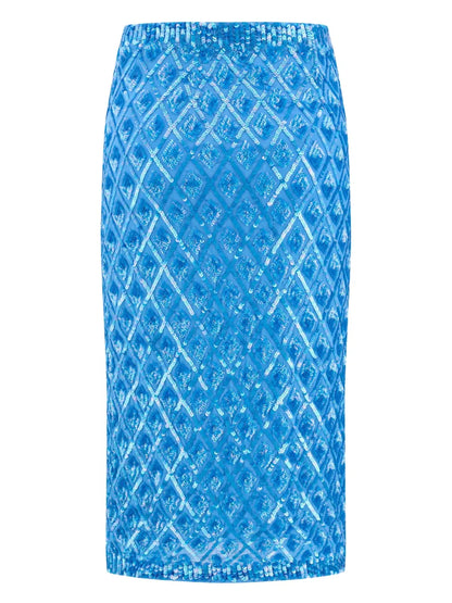 Sequined Midi Skirt
