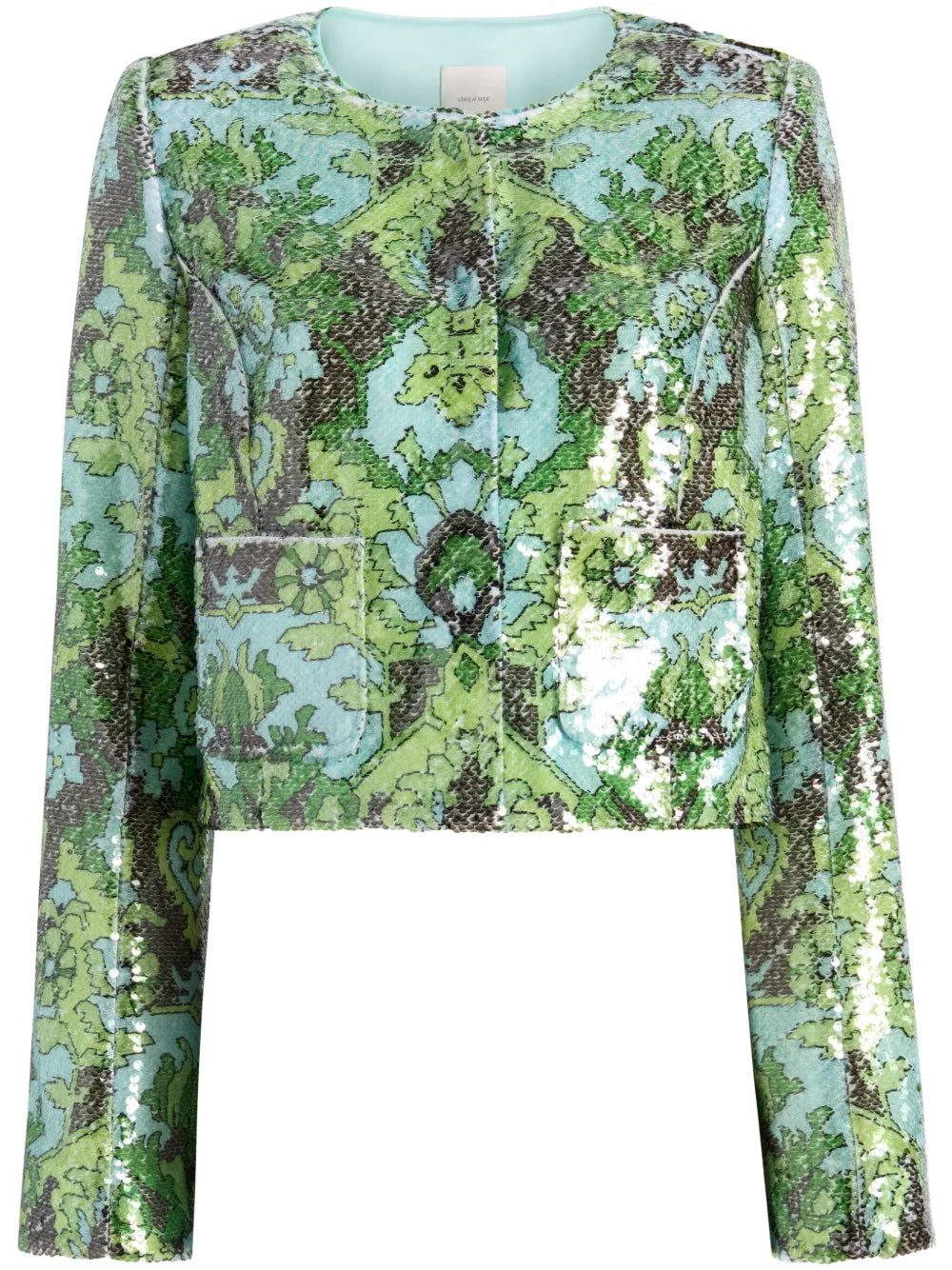 Sequin Damask Aspen Jacket