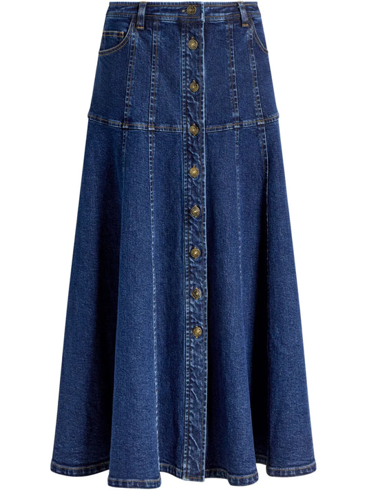 Veena Denim Skirt