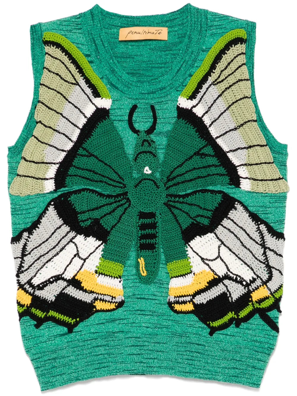 Golden Kaiser-I-Hind Knitted Vest