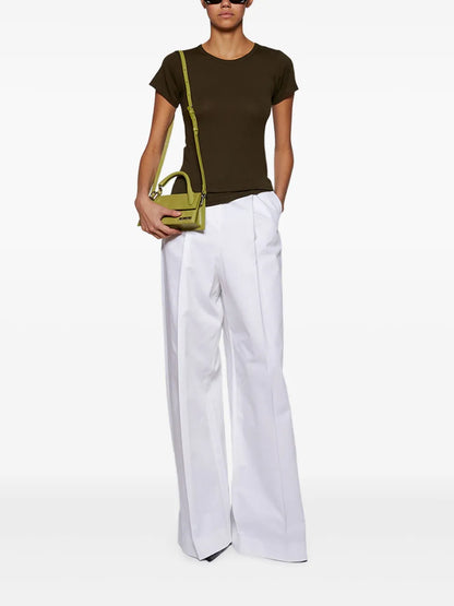 Crew-Neck Long-Sleeved T-Shirt