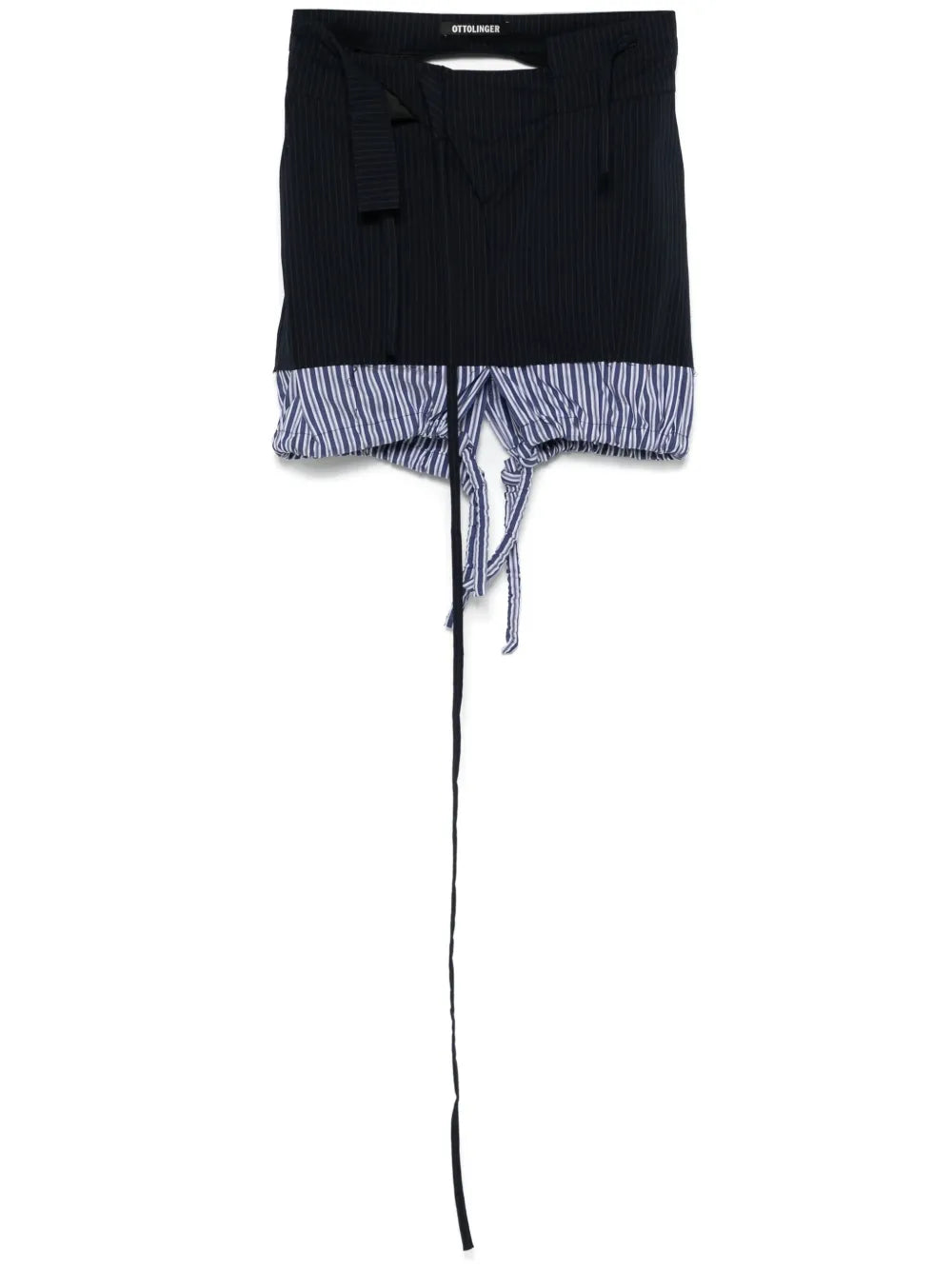 Striped Mini Skirt