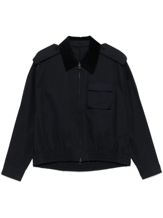 Twill Bomber Jacket