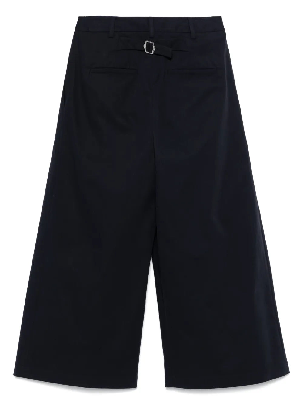 Twill Pleated Trousers