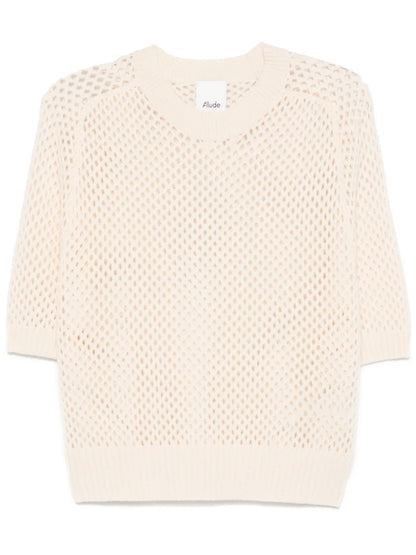 Open-Knit T-Shirt