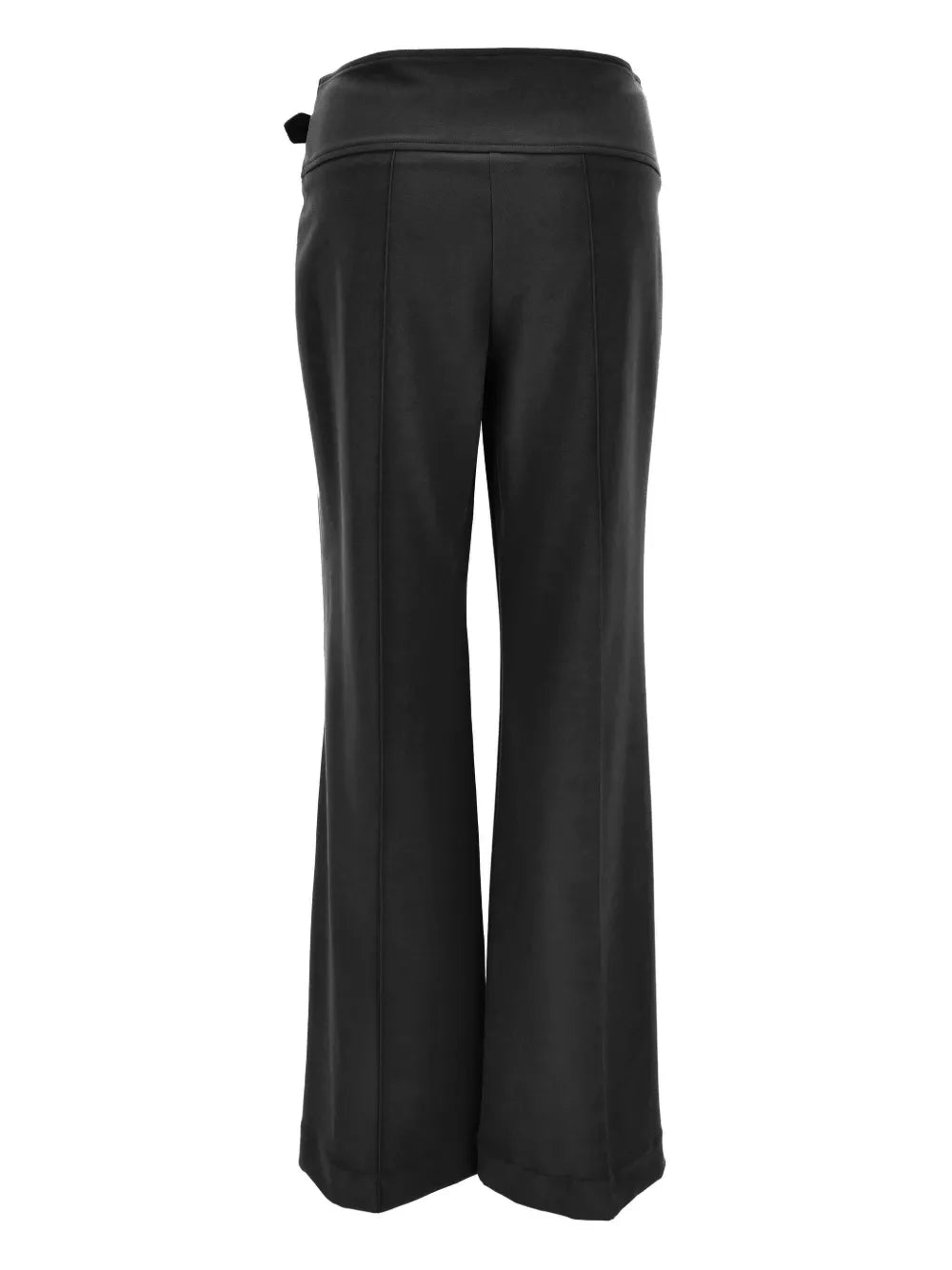 Belted Flared Trousers