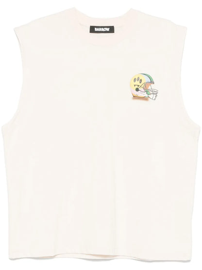 Graphic-Print Tank Top