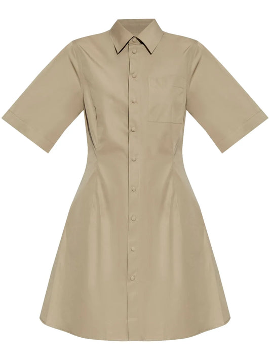 Cotton Shirt Dress