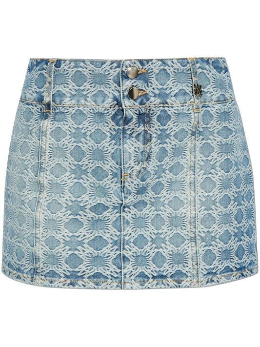 Denim Mini Skirt