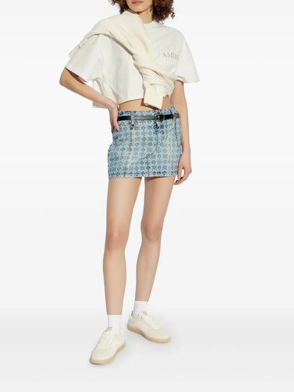Denim Mini Skirt