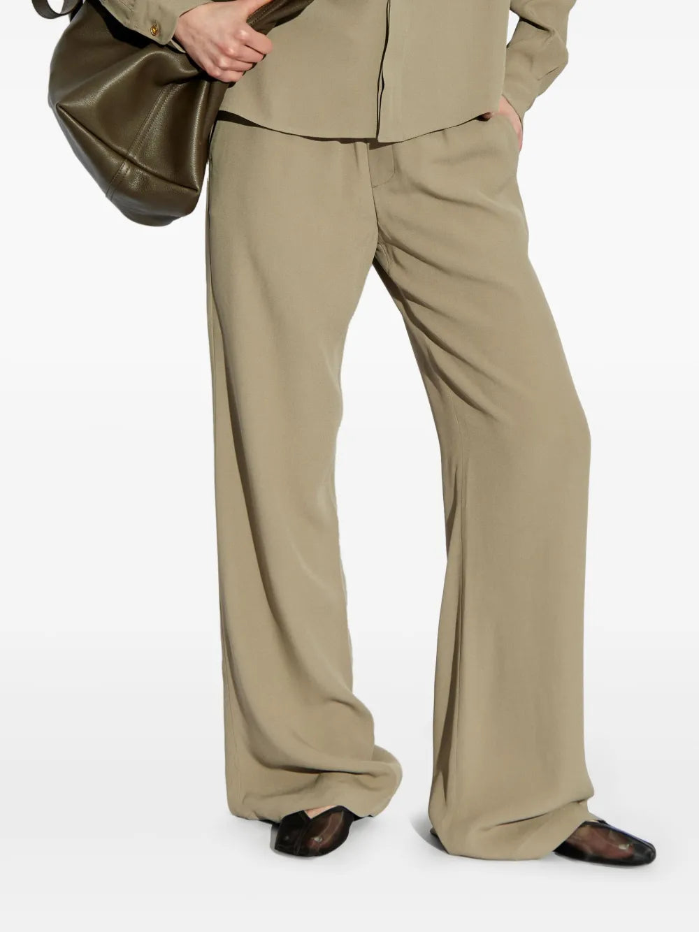 Pointed-Collar Shirt
