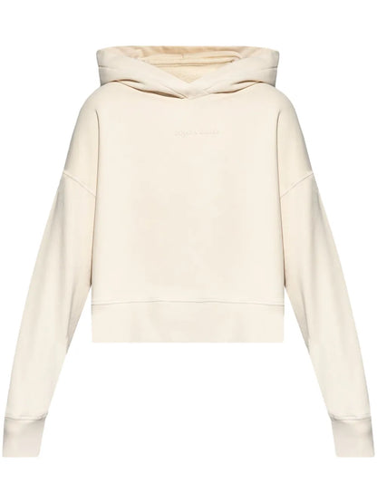Logo-Embossed Hoodie
