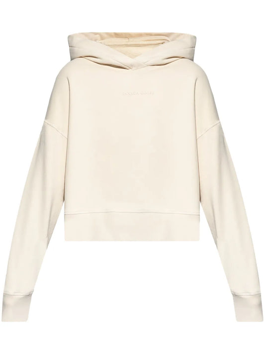 Logo-Embossed Hoodie