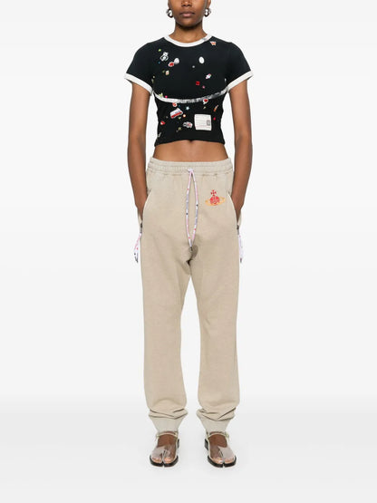 Smiley-Face Print T-Shirt