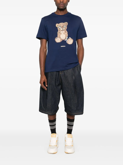 Teddy Bear-Print T-Shirt
