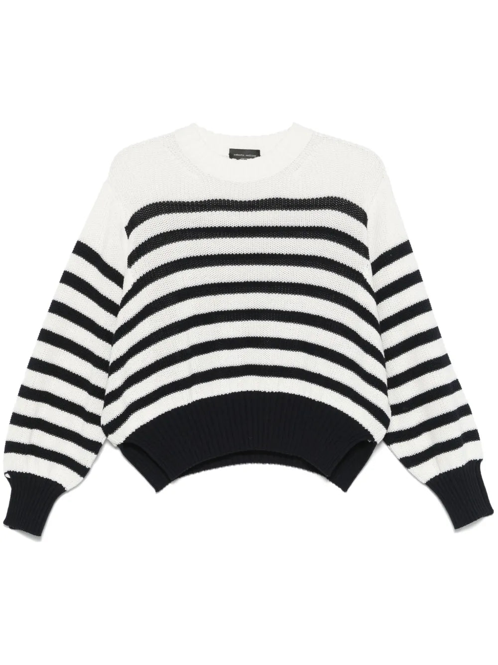 Striped Cotton Sweater