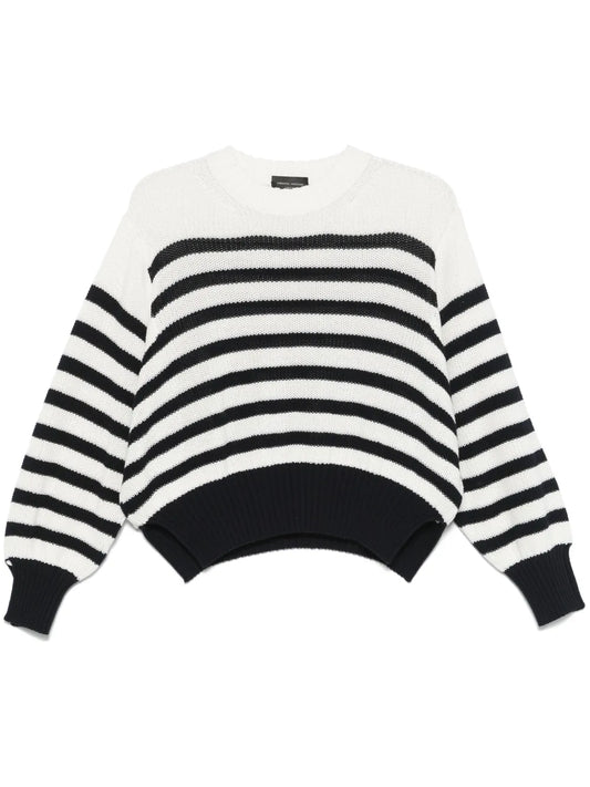 Striped Cotton Sweater