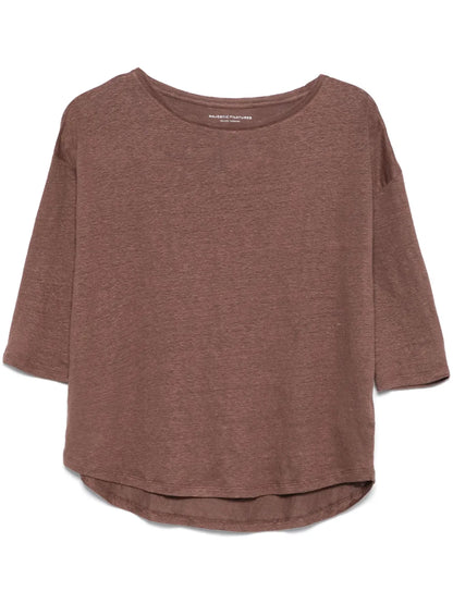 Slub-Texture T-Shirt