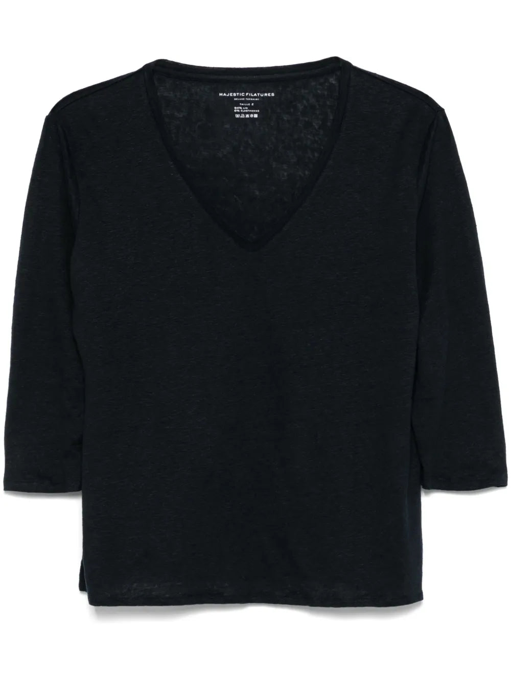 Slub-Texture T-Shirt