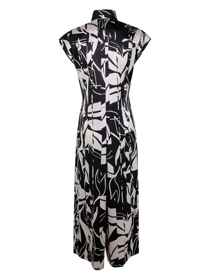 Floral-Print Jumpsuit