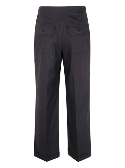 Straight-Leg Trousers