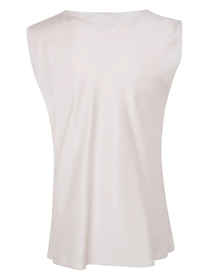 Draped-Detail Tank Top