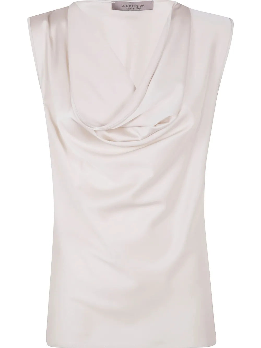 Draped-Detail Tank Top