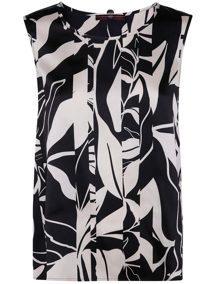 Floral-Print Blouse