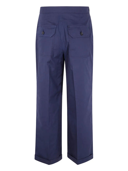 Straight-Leg Trousers