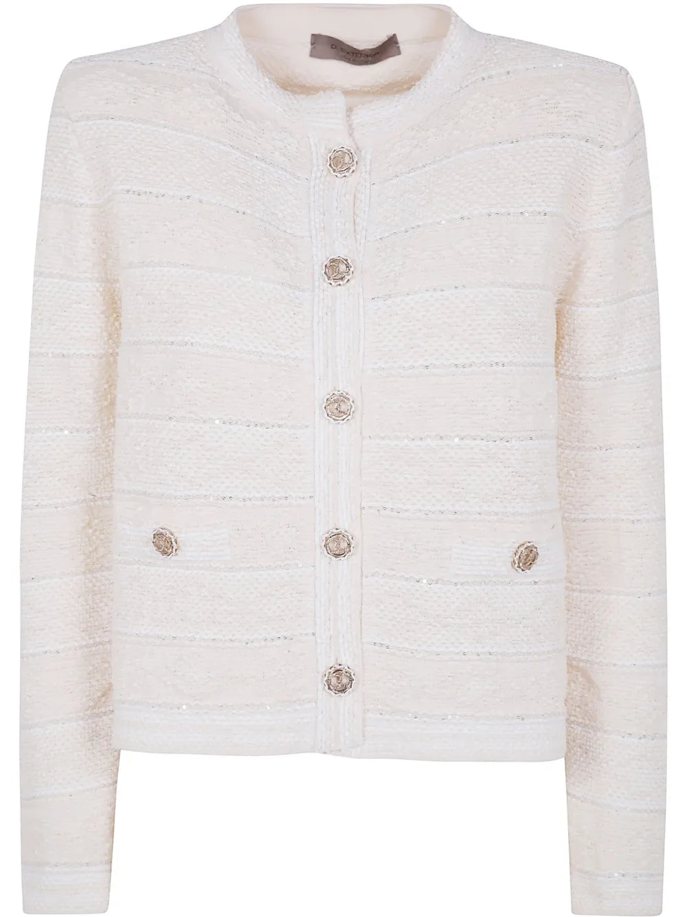 Ivory Tweed Jacket