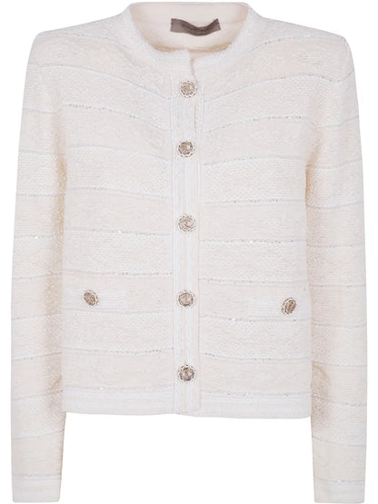 Ivory Tweed Jacket