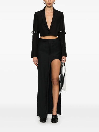 Hybrid Cropped Blazer