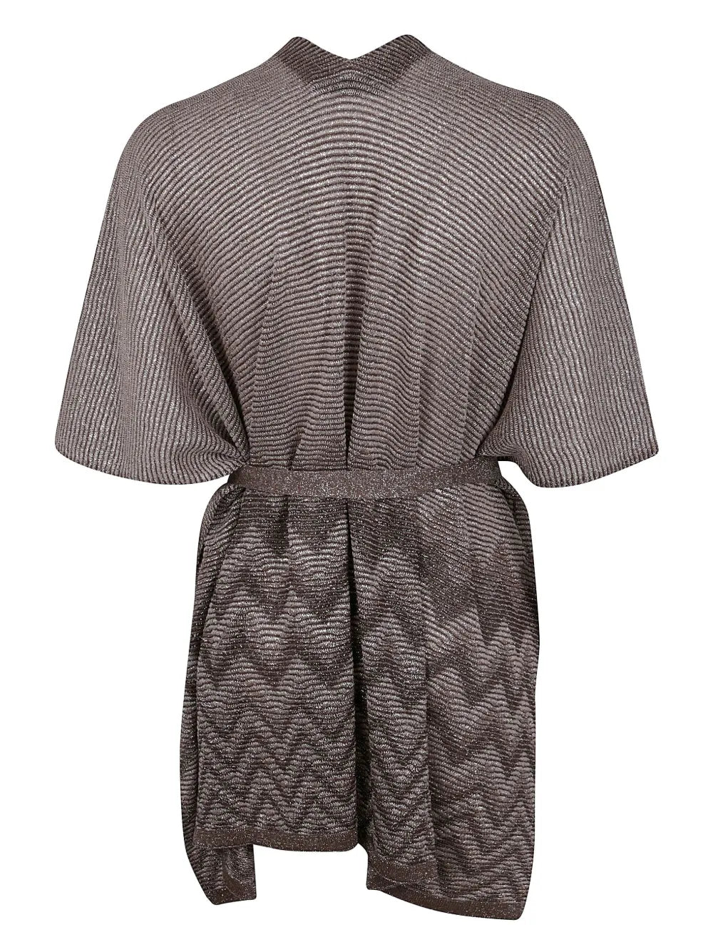 Belted Knitted Top