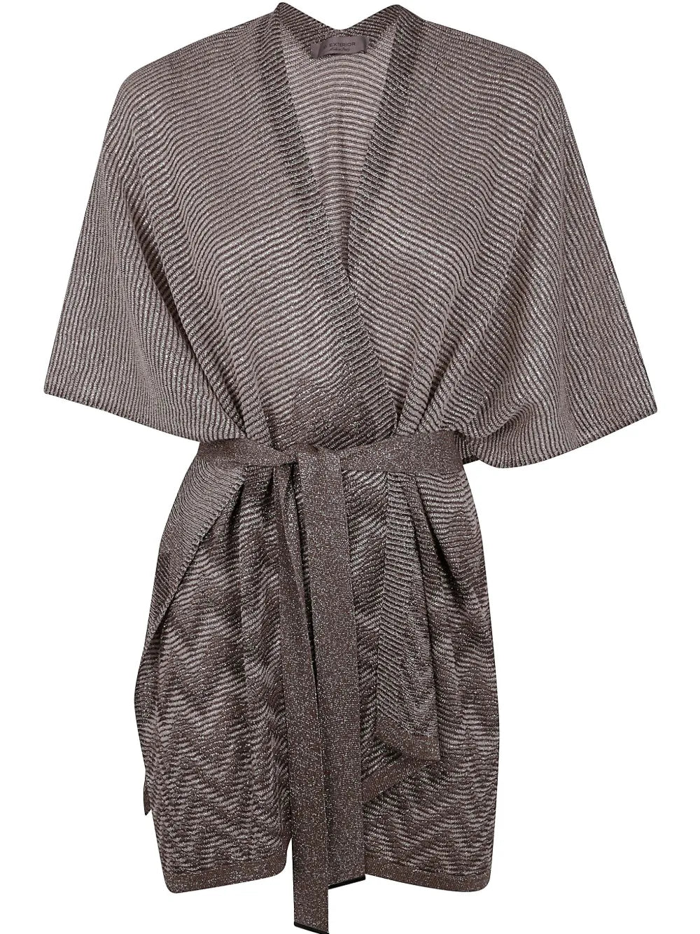 Belted Knitted Top