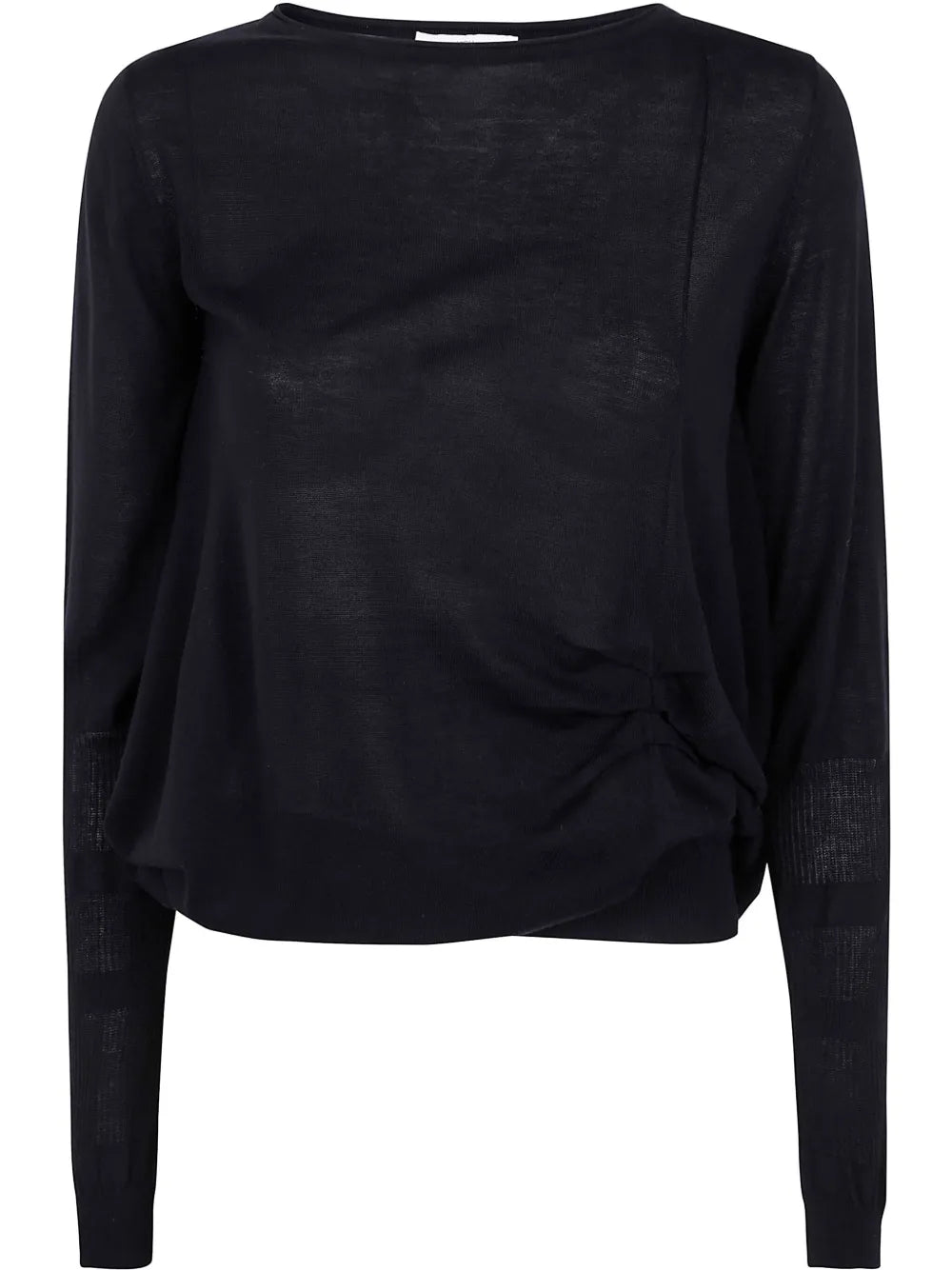 Drap-Detailing T-Shirt
