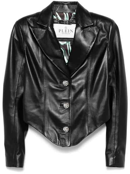 Leather Blazer