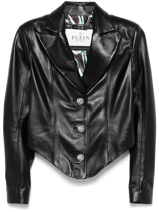 Leather Blazer