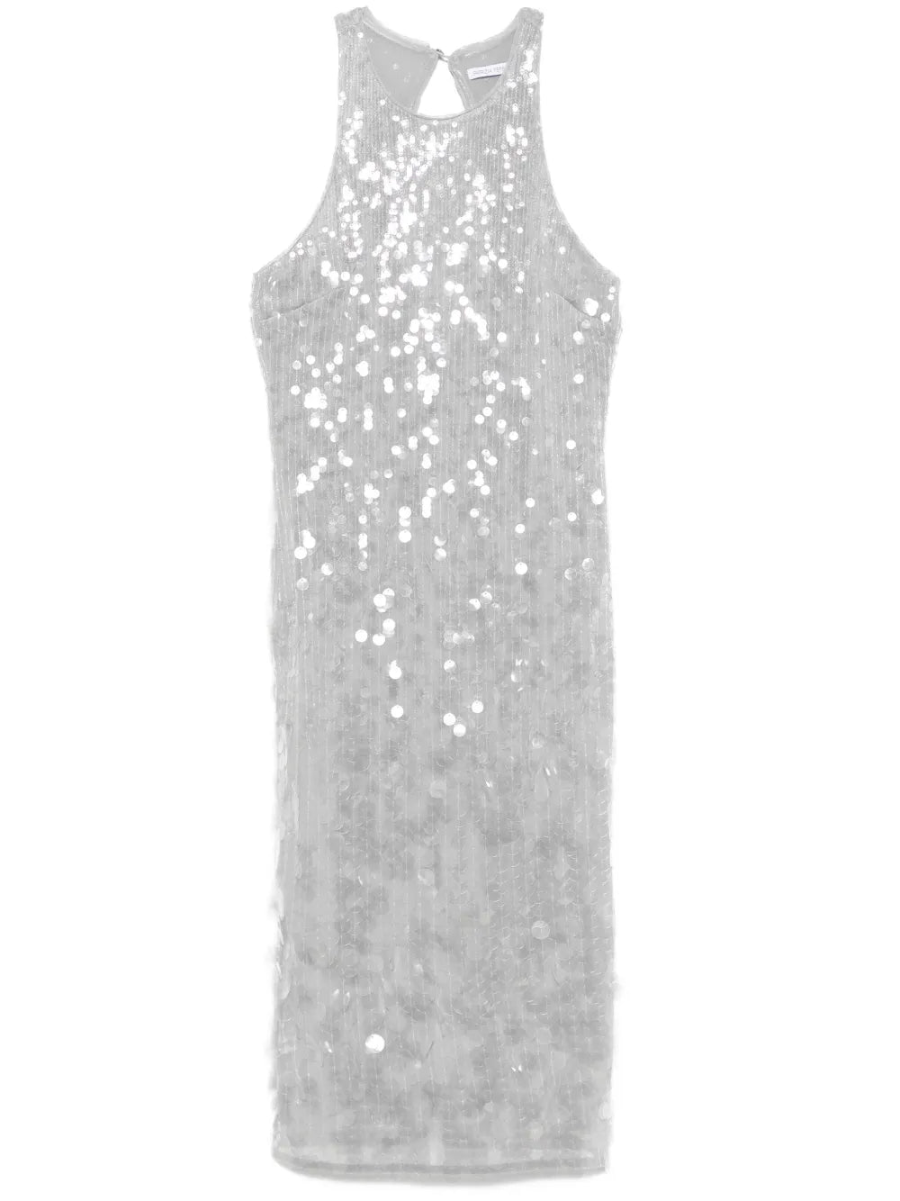 Sequinned Midi Dress