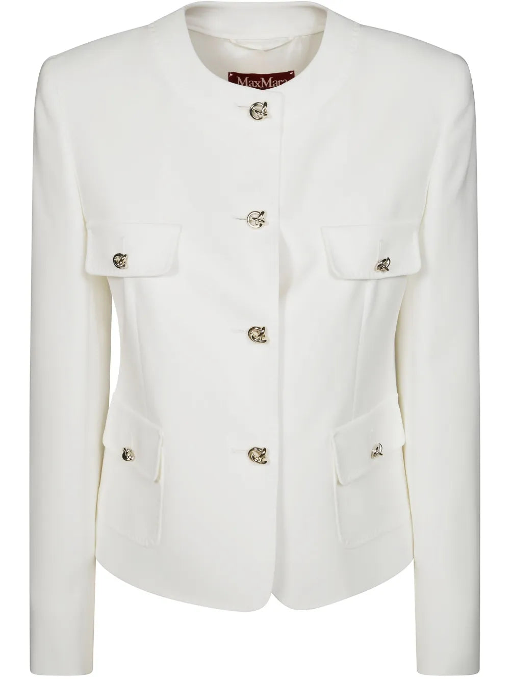 Collarless Jacket