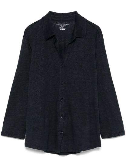 Slub-Texture Shirt