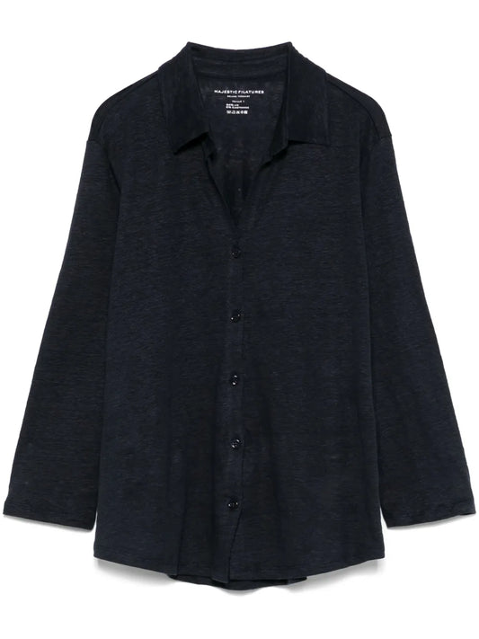 Slub-Texture Shirt